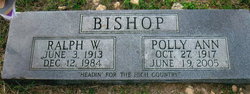 Ralph Woodrow Bishop 