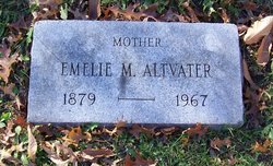 Emelie M. “Amelia” <I>Daub</I> Altvater 