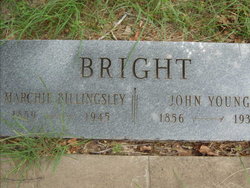Julia Marcilene “Marchie” <I>Billingsley</I> Bright 
