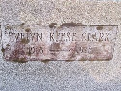 Evelyn Mabel <I>Keese</I> Clark 