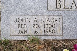 John A “Jack” Blandford 