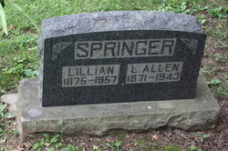 Mary Lillian “Lillie” <I>Thompson</I> Springer 