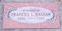 Frances Lillian <I>Fiske</I> Basnaw 