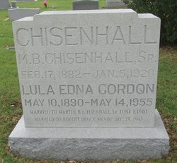 Lula Edna <I>Gordon</I> Chisenhall 
