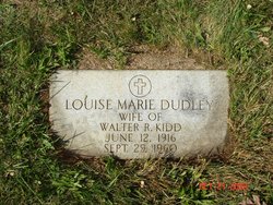 Louise Marie <I>Dudley</I> Kidd 