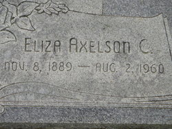 Annie Eliza <I>Axelson</I> Dalton 