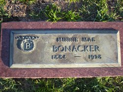 Minnie Mae <I>Hare</I> Bonacker 