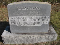 Hattie E. <I>Jones</I> Ensley 