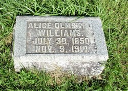 Alice <I>Olmsted</I> Williams 