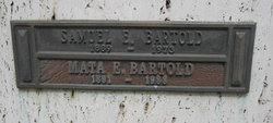 Samuel Edwards Bartold 