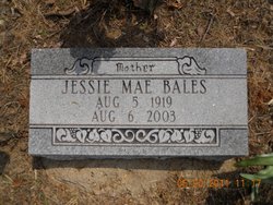 Jessie Mae <I>Healey</I> Bales 