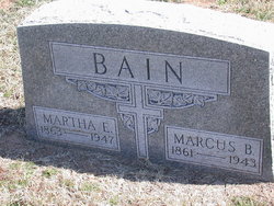 Martha Elvira <I>Gregg</I> Bain 