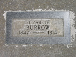 Elizabeth Jane <I>Jenkins</I> Burrow 