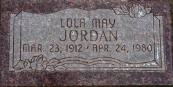 Lola May <I>Winterton</I> Jordan 
