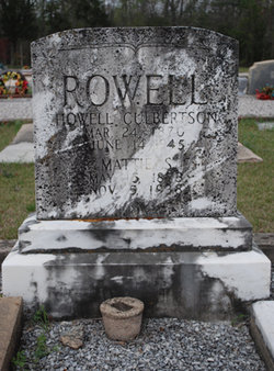 Howell Culberson Rowell 