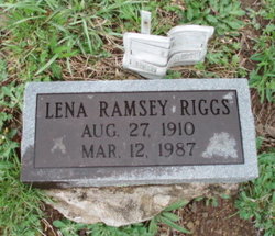 Lena <I>Ramsey</I> Riggs 