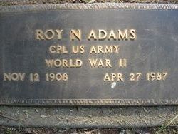 Roy Nathaniel Adams 