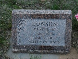 Minnie Minerva <I>Maxwell</I> Dowson 