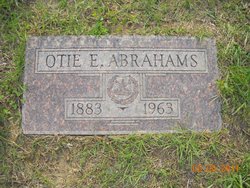Otie Augusta <I>Ehle</I> Abrahams 