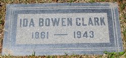 Ida May <I>Bowen</I> Clark 