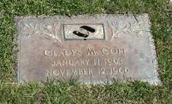 Gladys M. <I>Cram</I> Cope 