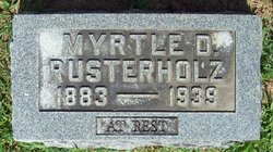 Myrtle D <I>Priest</I> Rusterholz 