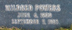 Mildred Elmira <I>Powers</I> Baxter 