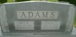 Sylvia Catherine <I>Landes</I> Adams 