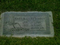 Mary M. <I>Light</I> Bonney 
