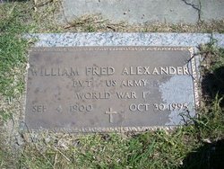 William Fred Alexander 