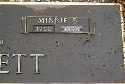 Minnie <I>Burnett</I> Burnett 