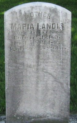 Maria <I>Andrews</I> Landis 