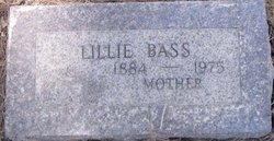 Lillie B <I>Merrill</I> Bass 