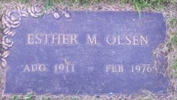Esther Mary Katherine <I>Hostick</I> Olsen 