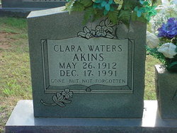 Clara <I>Waters</I> Akins 