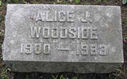 Alice Jane <I>Dienstel</I> Woodside 