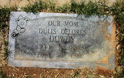 Dulis Delores <I>Hall</I> Dowdy 