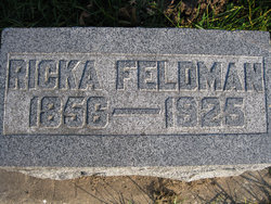 Fredericka Caroline Maria “Ricka” <I>Kleist</I> Feldman 