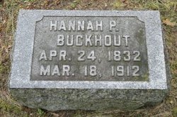 Hannah <I>Pennington</I> Buckhout 