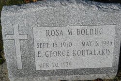 Rosa M.  Koutalakis Reynolds <I>Dudley</I> Bolduc 