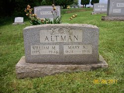 Mary Katherine <I>Hill</I> Altman 