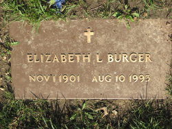 Elizabeth L <I>Jones</I> Burger 