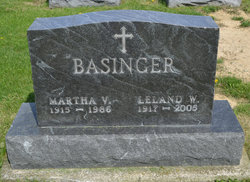 Martha Vernetta <I>Bucher</I> Basinger 