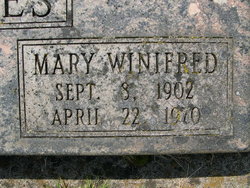 Mary Winifred <I>Mingle</I> Forbes 