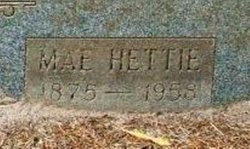 Mae Hettie <I>Oates</I> Adams 