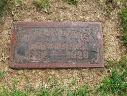 Lillia Ann <I>Davis</I> Chambers 