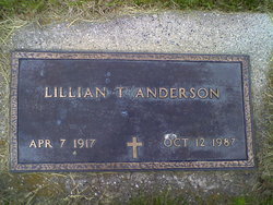 Lillian Thelma <I>Olson</I> Anderson 