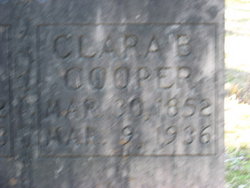 Clara Bell <I>Miller</I> Cooper 