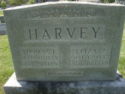 Mrs Eliza Jane <I>Allen</I> Harvey 