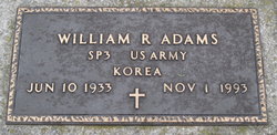 William R “Dick” Adams 
